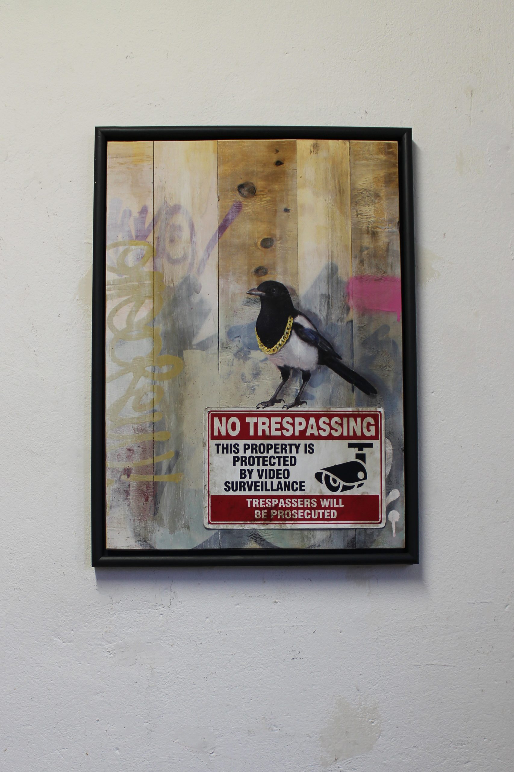 NO TRESPASSING / magpie-bling