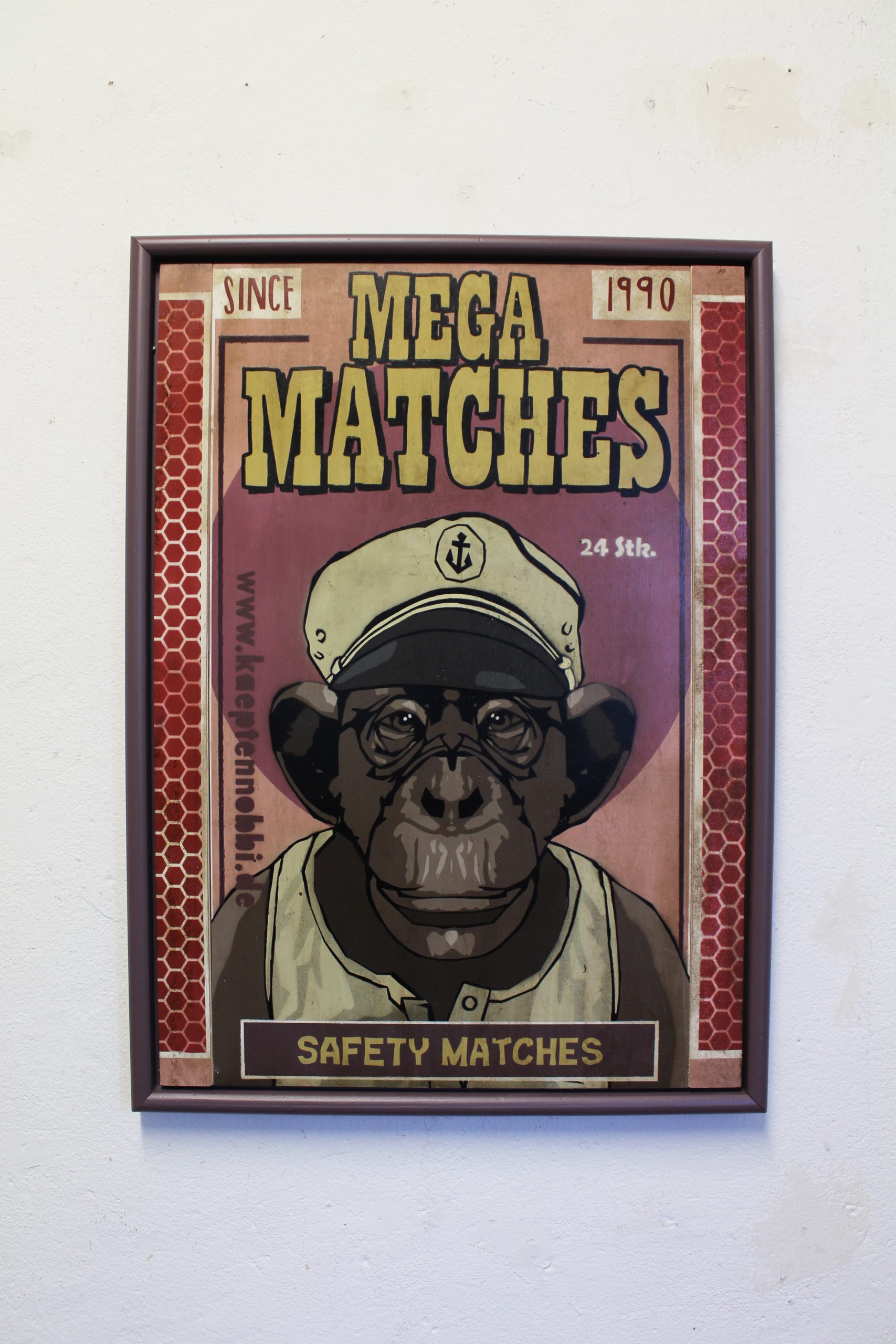 MEGA MATCHES (advertising sign)